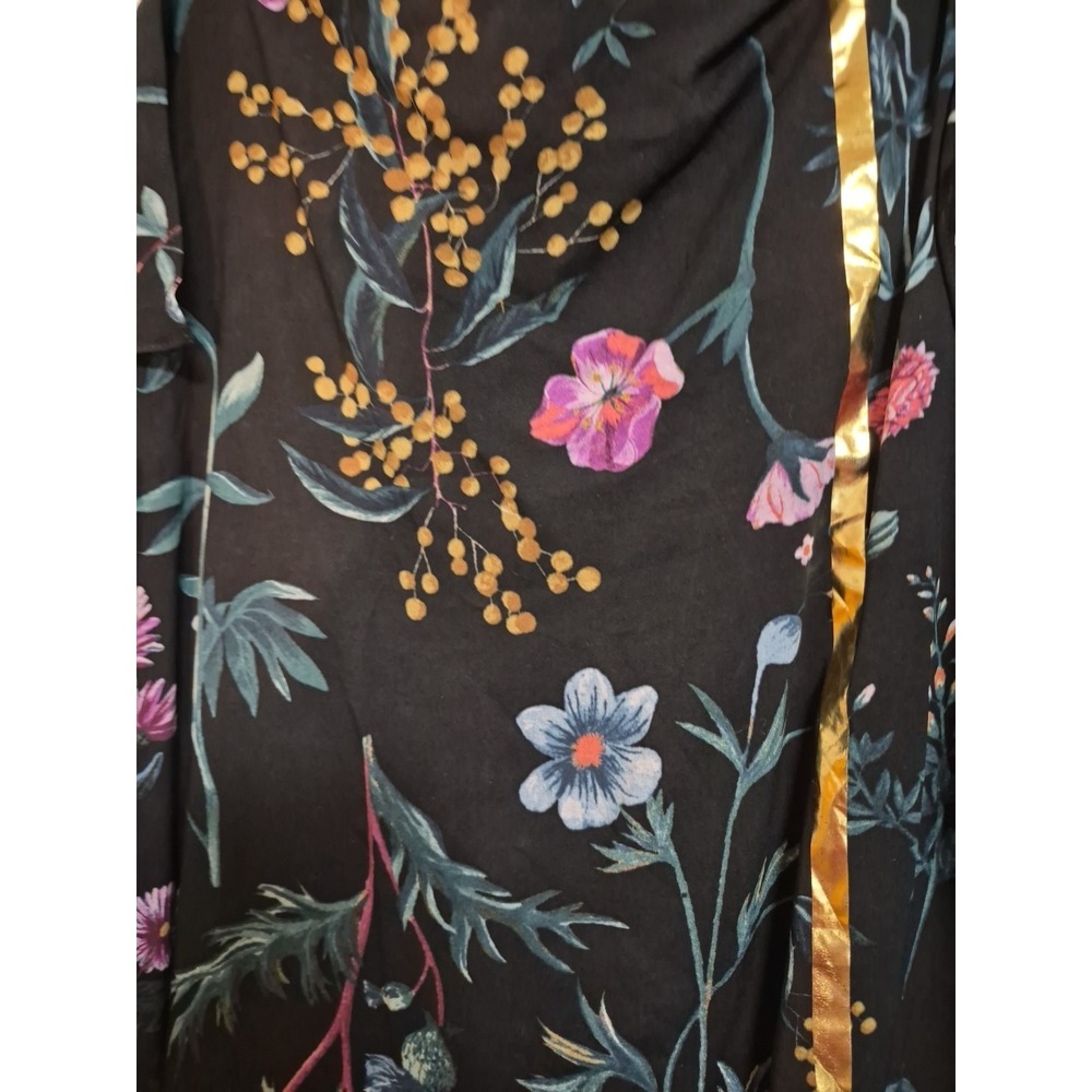Joules One Size 214622 Floral Print Scarf Wrap Shawl Approx. 72x24 Wide NWT - Picture 2 of 4
